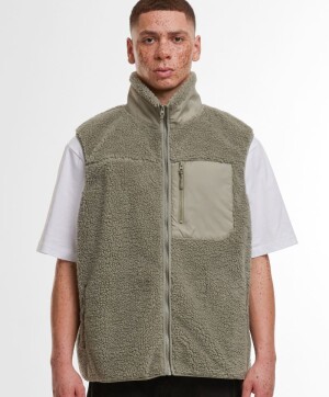 Unisex fleece vesta "Bonded Sherpa" BY 407 - Reklamnepredmety