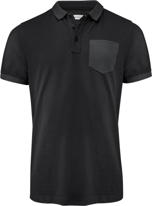 Pánské piqué polo z těžké bavlny "Two-Tone"