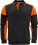 Polo mikina - ps-612060-printer-prime-polosweater-black-orange-front-a0c83b27-bcad-411d-845b-978a0de7f617-web - variant