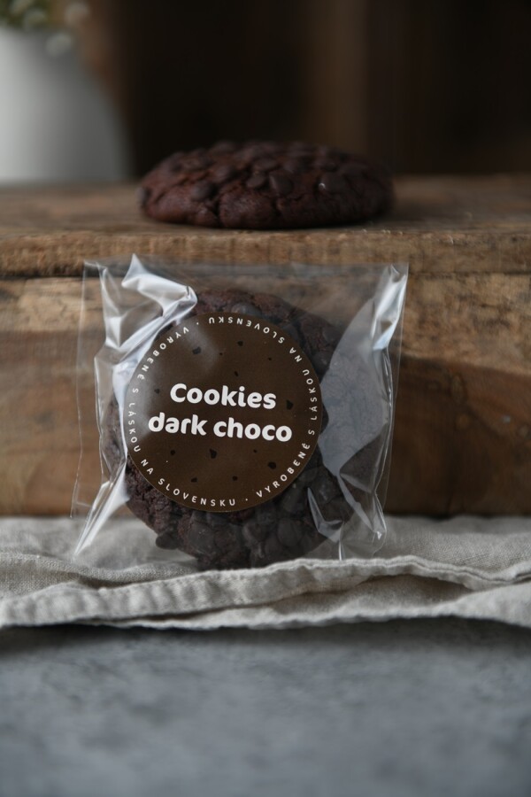 Cookies dark choco, 70 g