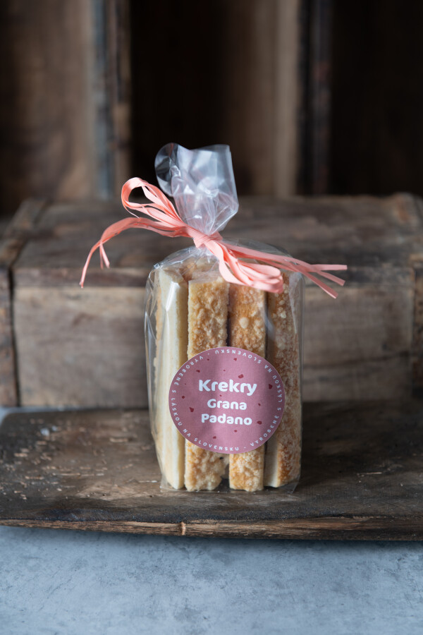 Krekry Grana Padano, 130 g