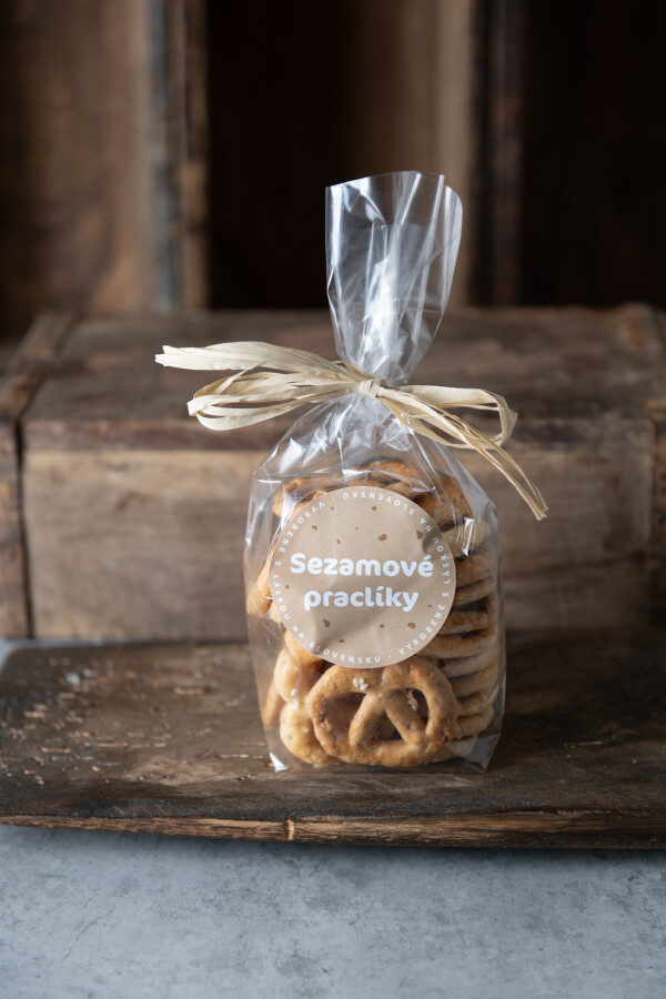 Sezamové preclíky, 130 g
