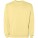 Jaya unisex svetr s kulatým výstřihem crewneck — žlutá XS