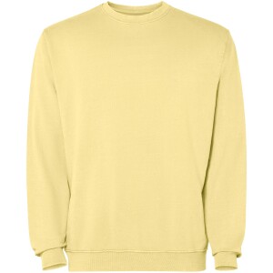 Jaya unisex svetr s kulatým výstřihem crewneck — žlutá XS