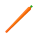CARROT gelové pero, oranžová - R73449_15_a - variant Pr R73449.15