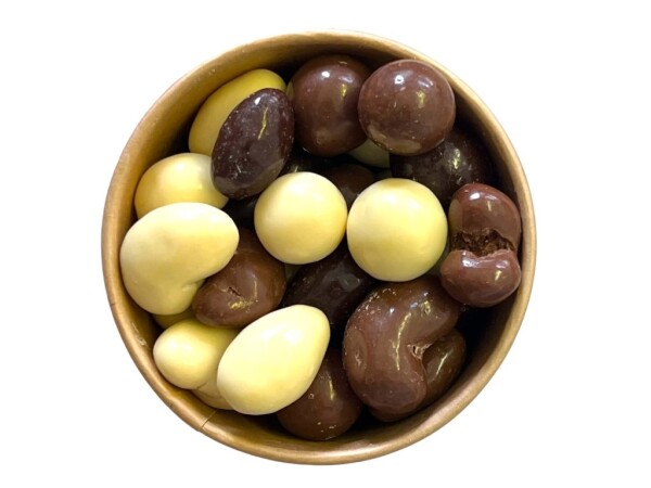 Ořechový mix VELKÝ v čokoládě  100 g