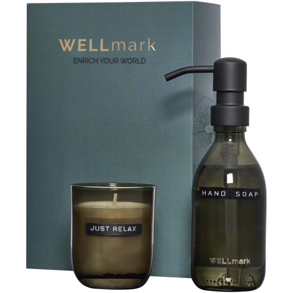 Wellmark Discovery dávkovač mýdla 250 ml + svíčka 150 g