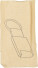 Džínová klíčenka - F6016000PK2_a - variant Gi F6016000PK2