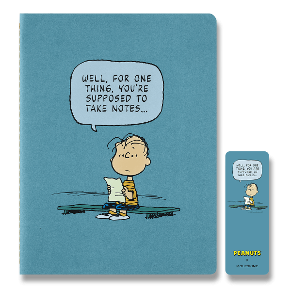 Sešit Moleskine Peanuts - XL, linkovaný