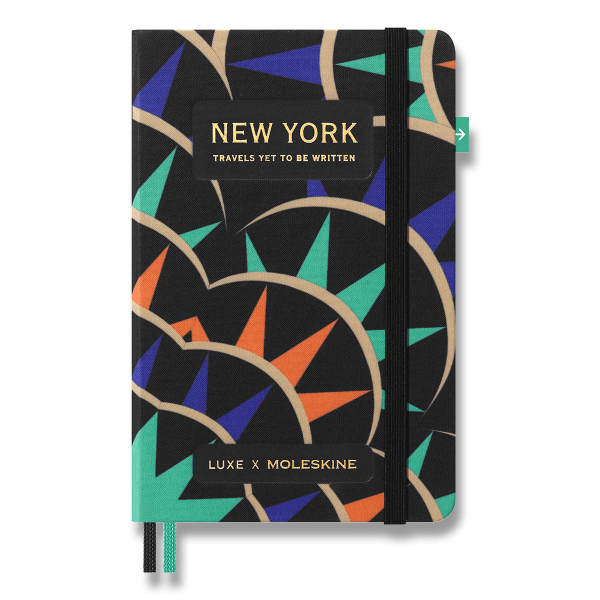 Zápisníky Moleskine LUXE New York, Paris a Roma, sběratelská edice - S