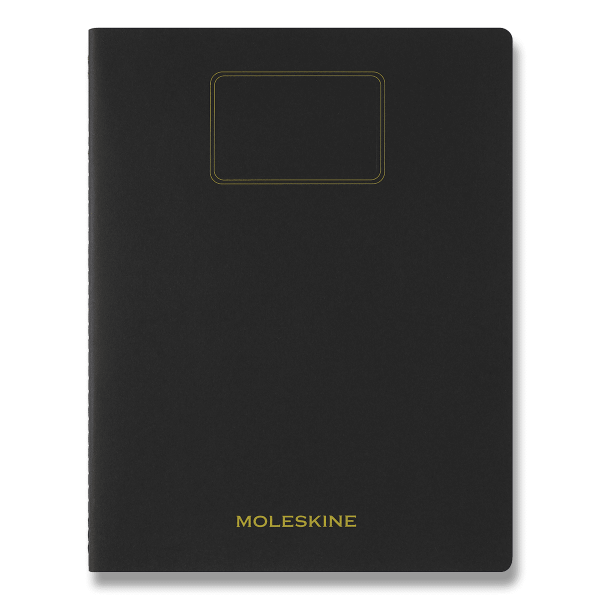 Sešit Moleskine Student - černá, zelená, červená