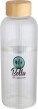 Mirage 650ml jednostěnná borosilikátová skleněná láhev s bambusovým víčkem - 10093001-pp-y1 - variant 