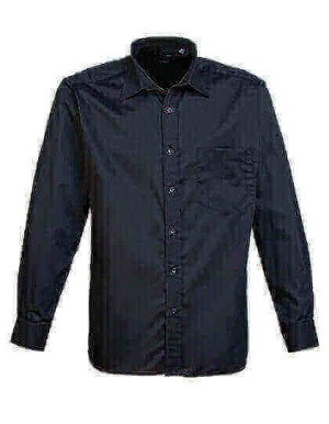 PW200 Poplin Long Sleeve Shirt - Reklamnepredmety