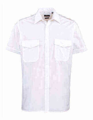 PW212 Pilot Shirt Shortsleeve - Reklamnepredmety