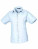 PW302 Ladies Poplin Short Sleeve Blouse - PW302_Light-Blue - variant Ls 1000144677