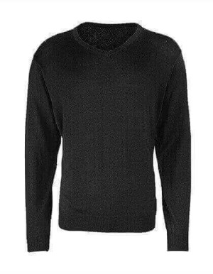 PW694 Mens V-Neck Knitted Sweater - Reklamnepredmety