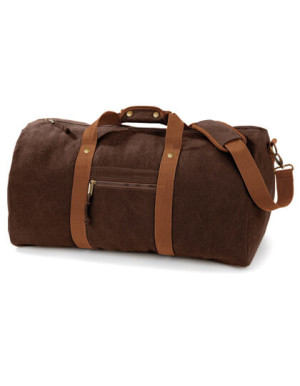 QD613 Vintage Canvas Holdall - Reklamnepredmety