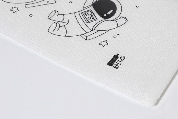 Spacolo RPET nákupná taška na vyfarbenie