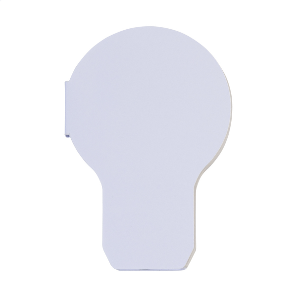 CreaStick Bulb samolepící blok na poznámky na zakázku