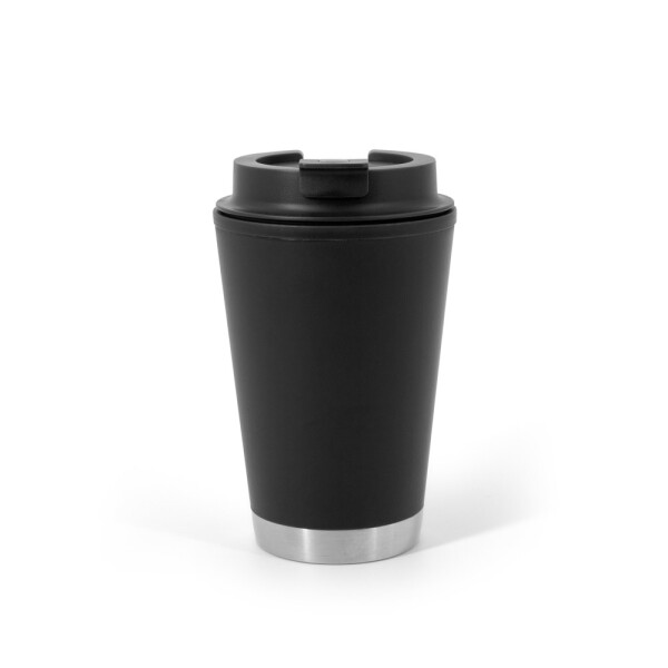 FIGLIOLI. Dvoustěnný, nepropustný cestovní kelímek z PP, 410 ml