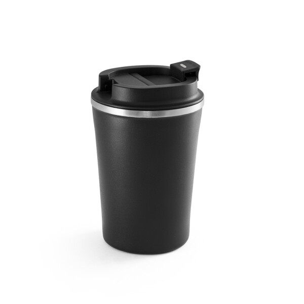 PHELPS CERAMIC. Cestovní hrnek z nerezové oceli s keramickým vřnitřkem, až 470 ml