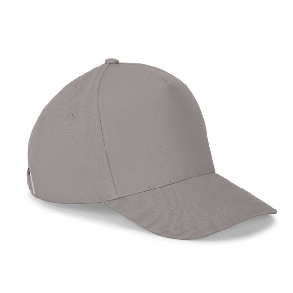 ASHTON. Kšiltovka ze 100% bavlny (260 g/m²) s 5 panely