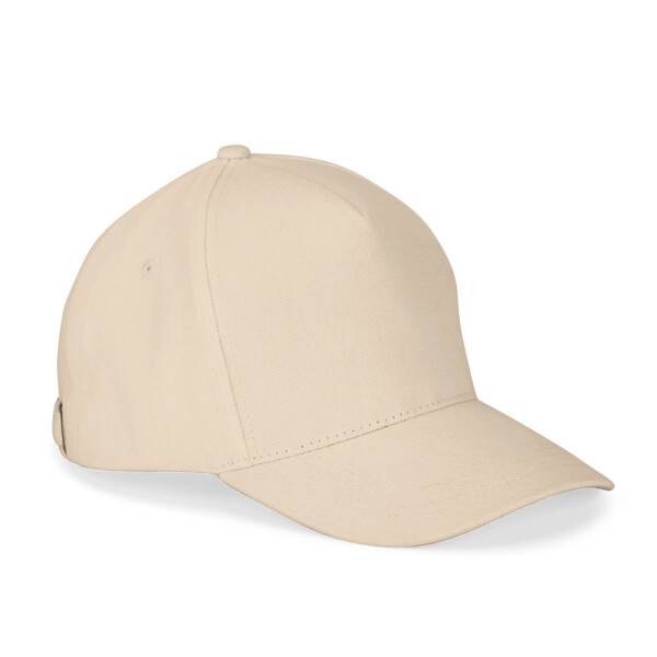 ASHTON. Kšiltovka ze 100% bavlny (260 g/m²) s 5 panely