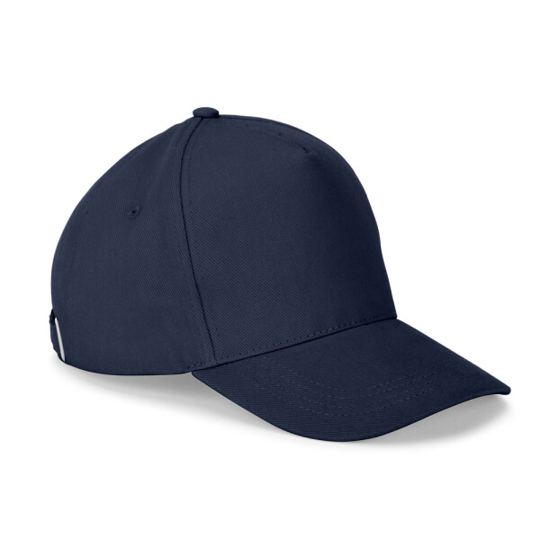 ASHTON. Kšiltovka ze 100% bavlny (260 g/m²) s 5 panely