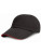RH24PJ Junior Heavy Brushed Cotton Cap - RH24PJ_Black_Red - variant Ls 1000154602