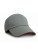 RH38 Herringbone Cap with Sandwich Peak - RH38_Grey_Red - variant Ls 1000154624