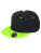 RH82 Bronx Dual Colour Cap - RH82_Black_Lime - variant Ls 1000154841