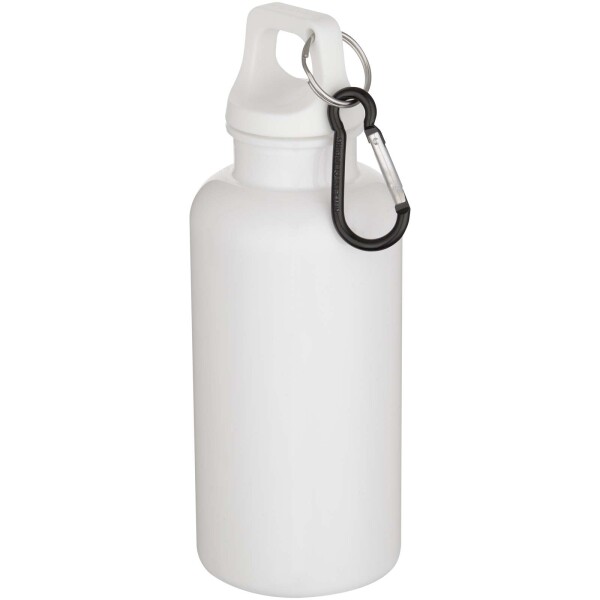 400ml RCS láhev na vodu Oregon z recyklovaného plastu s karabinou