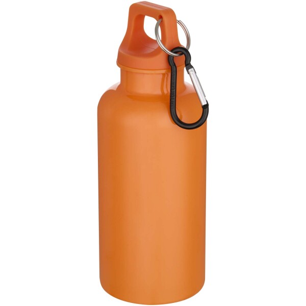 400ml RCS láhev na vodu Oregon z recyklovaného plastu s karabinou