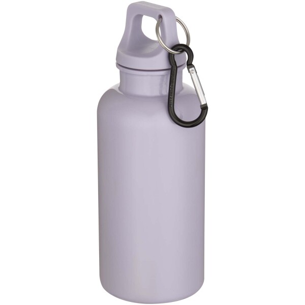 400ml RCS láhev na vodu Oregon z recyklovaného plastu s karabinou