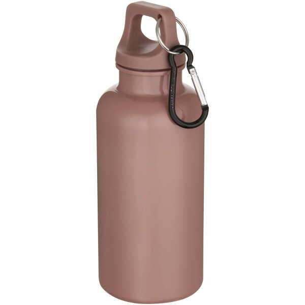 400ml RCS láhev na vodu Oregon z recyklovaného plastu s karabinou