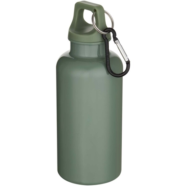 400ml RCS láhev na vodu Oregon z recyklovaného plastu s karabinou