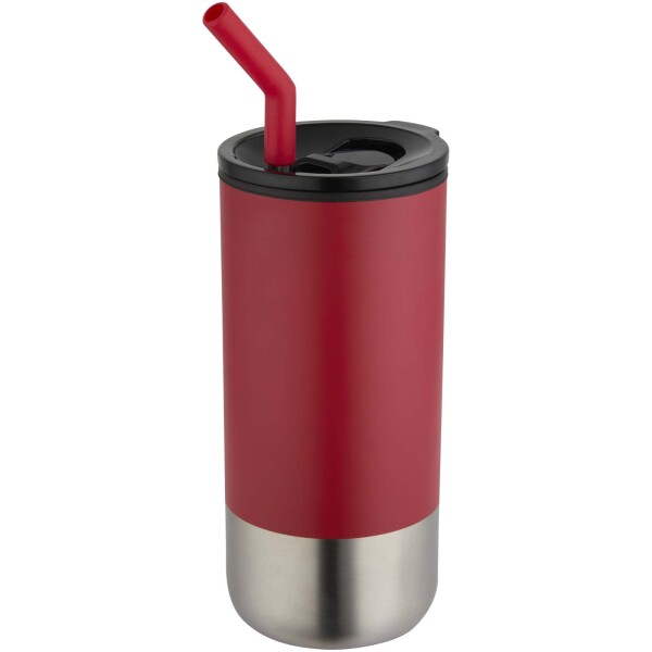 Grayson 480ml hrnek s tepelnou izolací s certifikací RCS a brčkem