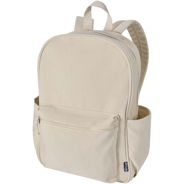 Recanvas - městský batoh na notebook velikosti 15,6″ z recyklovaného GRS, 16 l