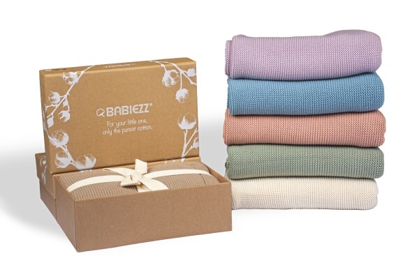 Babiezz® Bio pletená deka