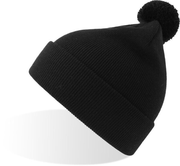 Dětská pletená čepice s bambulí Kid Wind-S Pompom