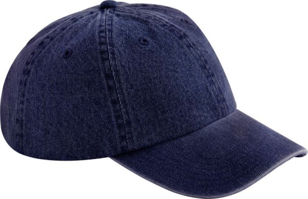 6 Panelová denim kšiltovka B 105