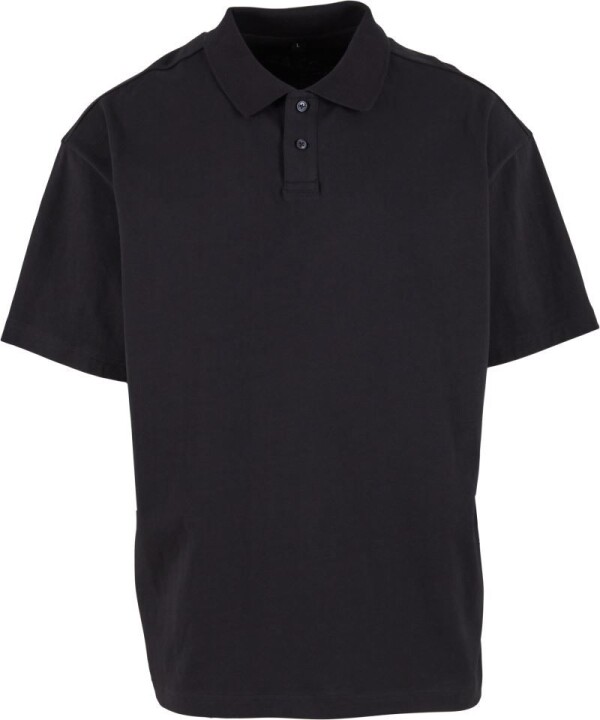 Pánské piqué polo z těžké bavlny "Oversize" BY 421