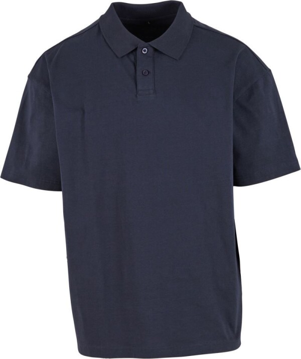 Pánské piqué polo z těžké bavlny "Oversize" BY 421