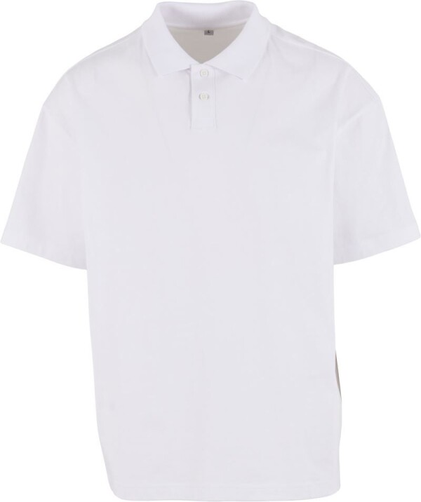 Pánské piqué polo z těžké bavlny "Oversize" BY 421