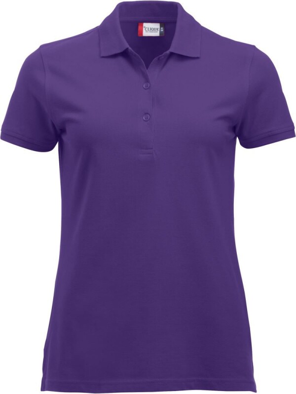 Dámské piqué polo z těžké bavlny Classic Marion S/S