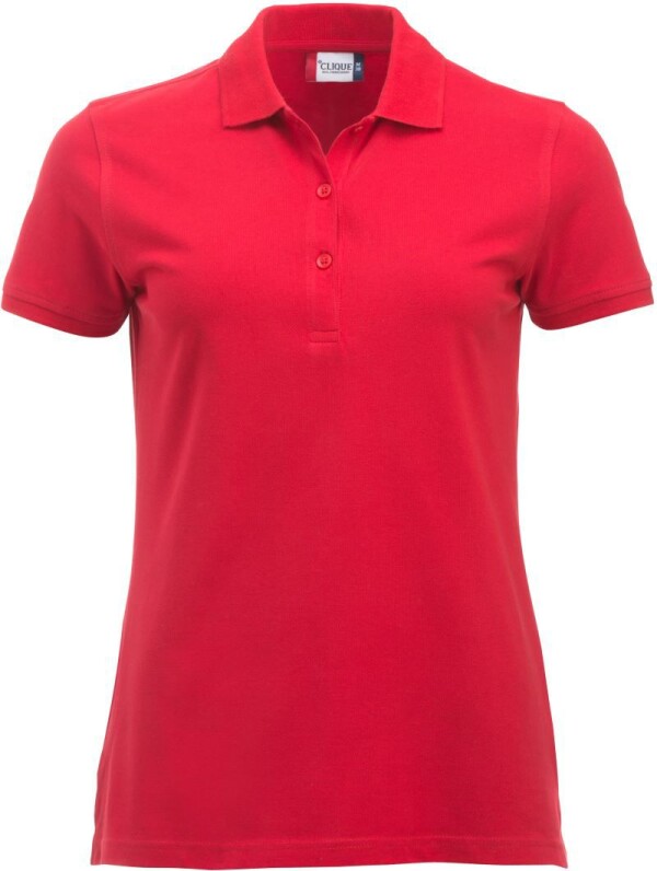 Dámské piqué polo z těžké bavlny Classic Marion S/S