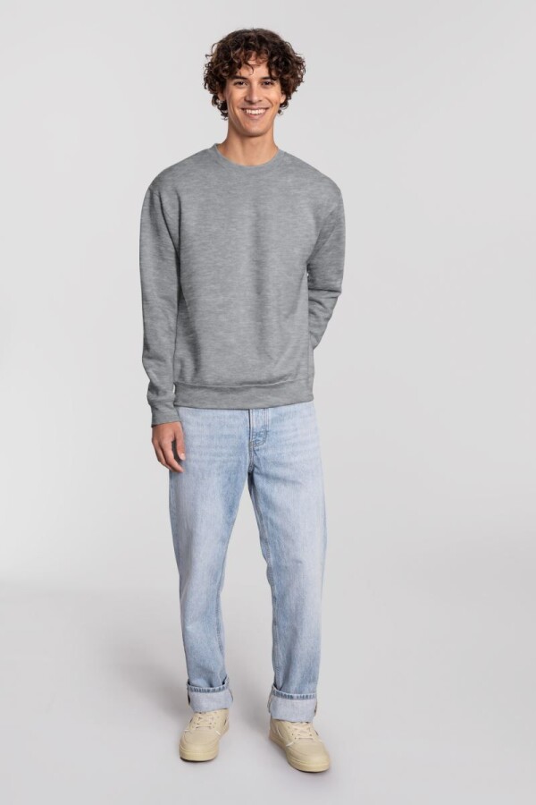 Mikina z těžké bavlny Iconic Premium Set-In Sweat