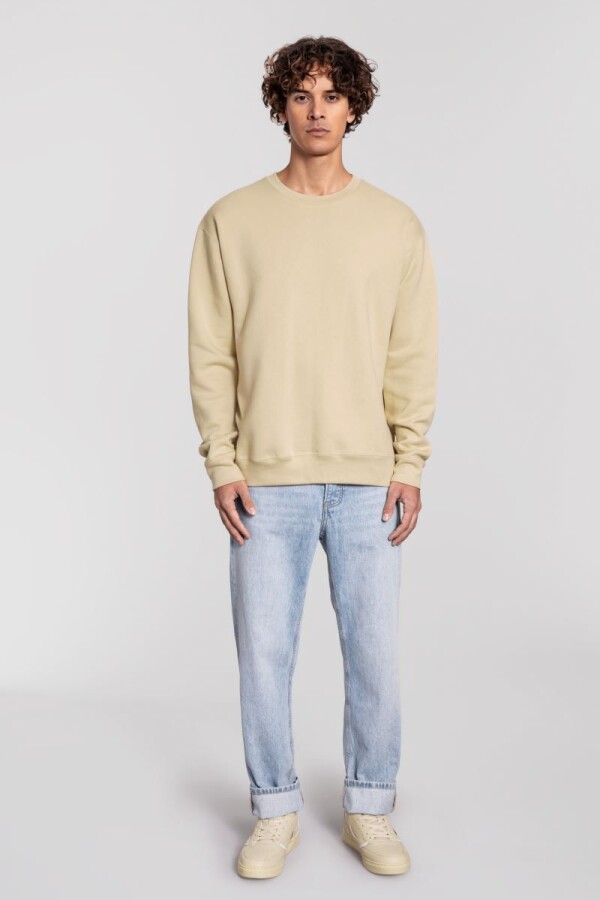 Mikina z těžké bavlny Iconic Premium Set-In Sweat