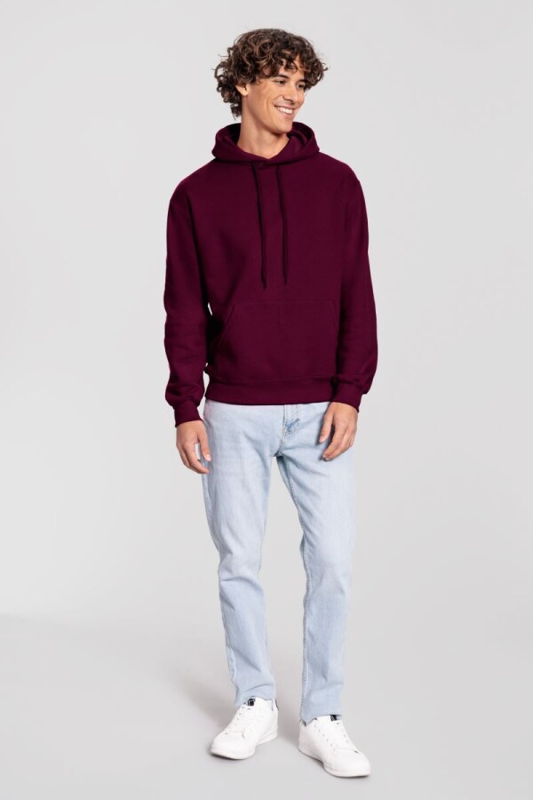 Mikina s kapucí z těžké bavlny Iconic Premium Hooded Sweat