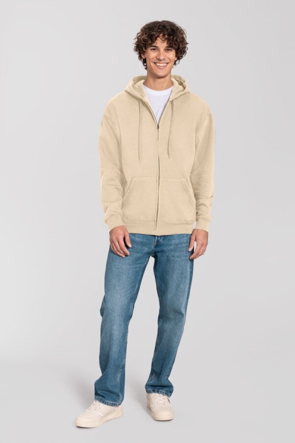 Mikina s kapucí z těžké bavlny Iconic Premium Hooded Sweat Jacket